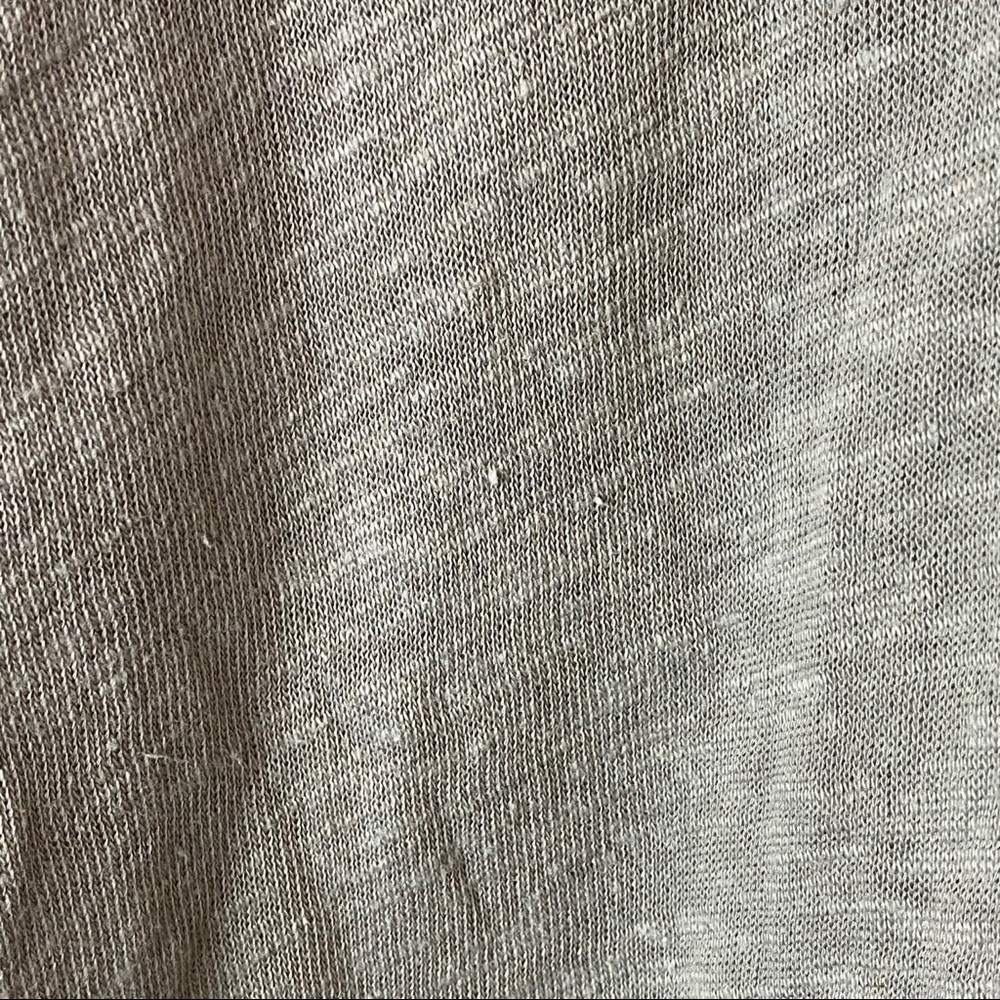 NWT BP Grey V Neck Swing Split Hem Tank - Picture 6 of 11